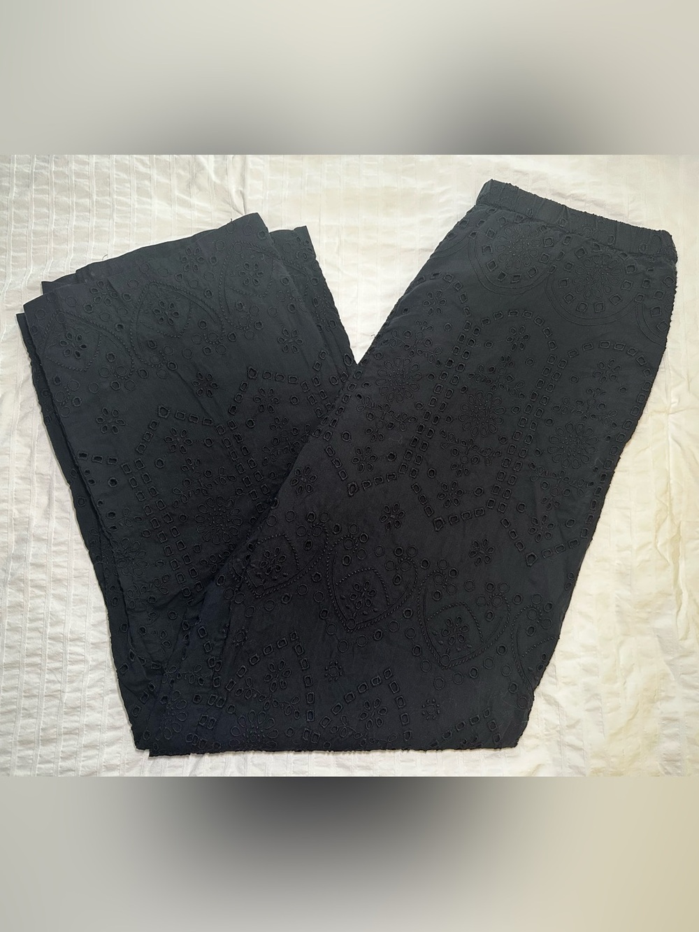 Abercrombie Embroidered Pull On Pant